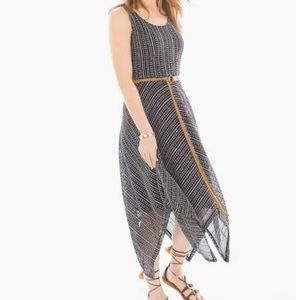 CHICO’s Crocheted HandkerChief  Hem Dress size 2